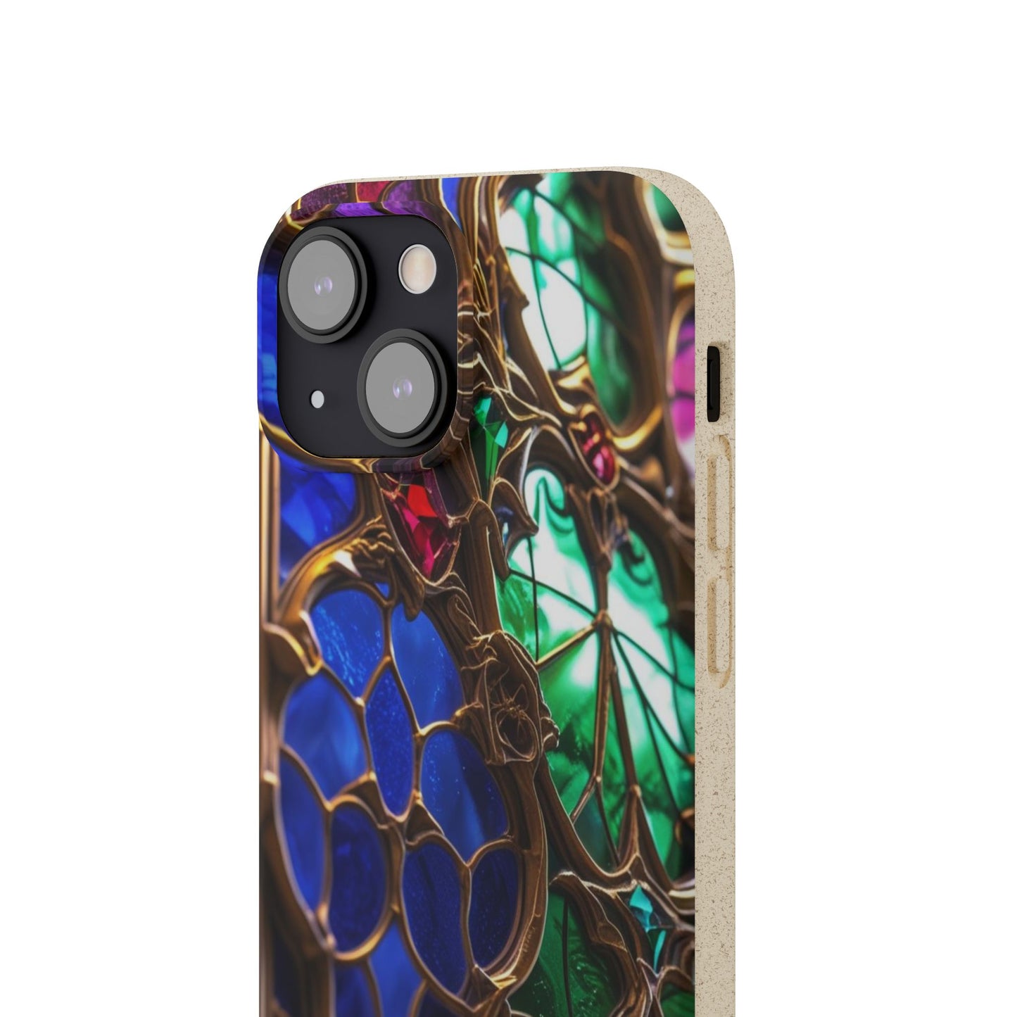 Eco-Friendly Biodegradable Phone Case - Stained Glass
