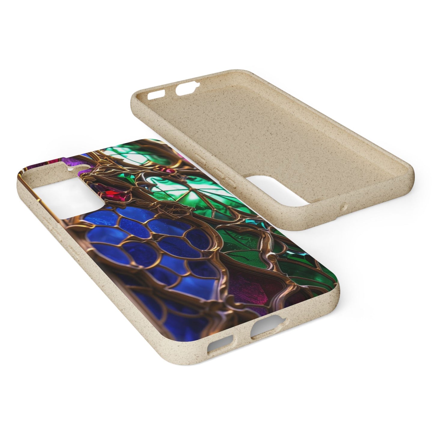 Eco-Friendly Biodegradable Phone Case - Stained Glass