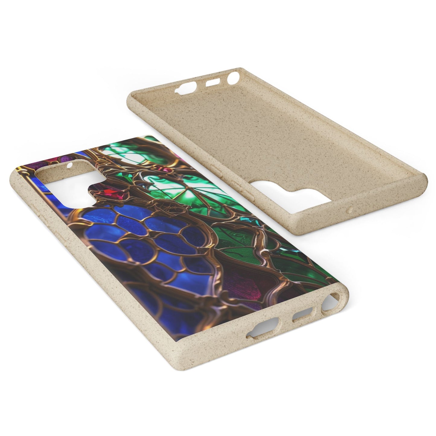 Eco-Friendly Biodegradable Phone Case - Stained Glass