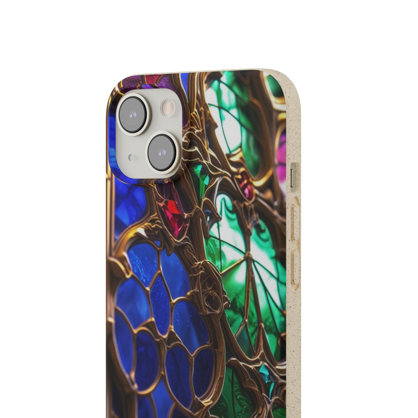 Eco-Friendly Biodegradable Phone Case - Stained Glass