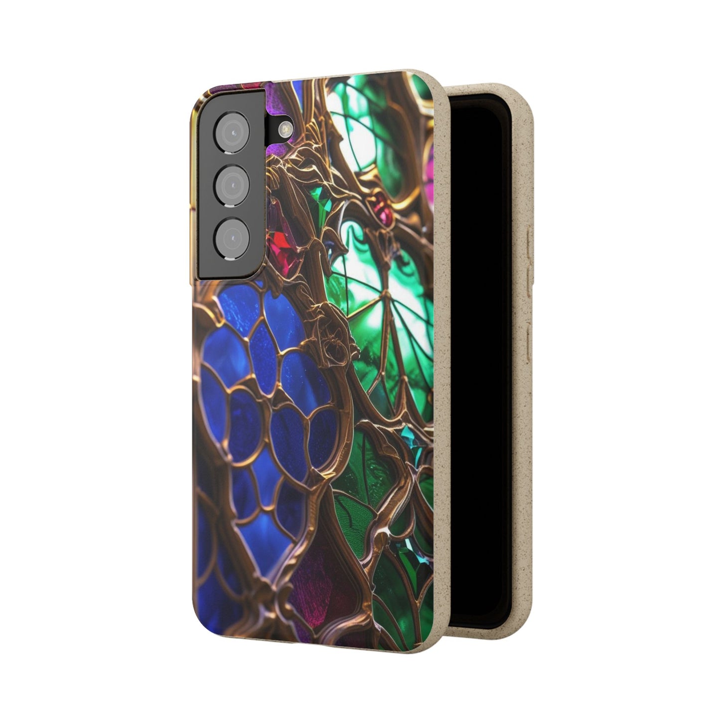 Eco-Friendly Biodegradable Phone Case - Stained Glass
