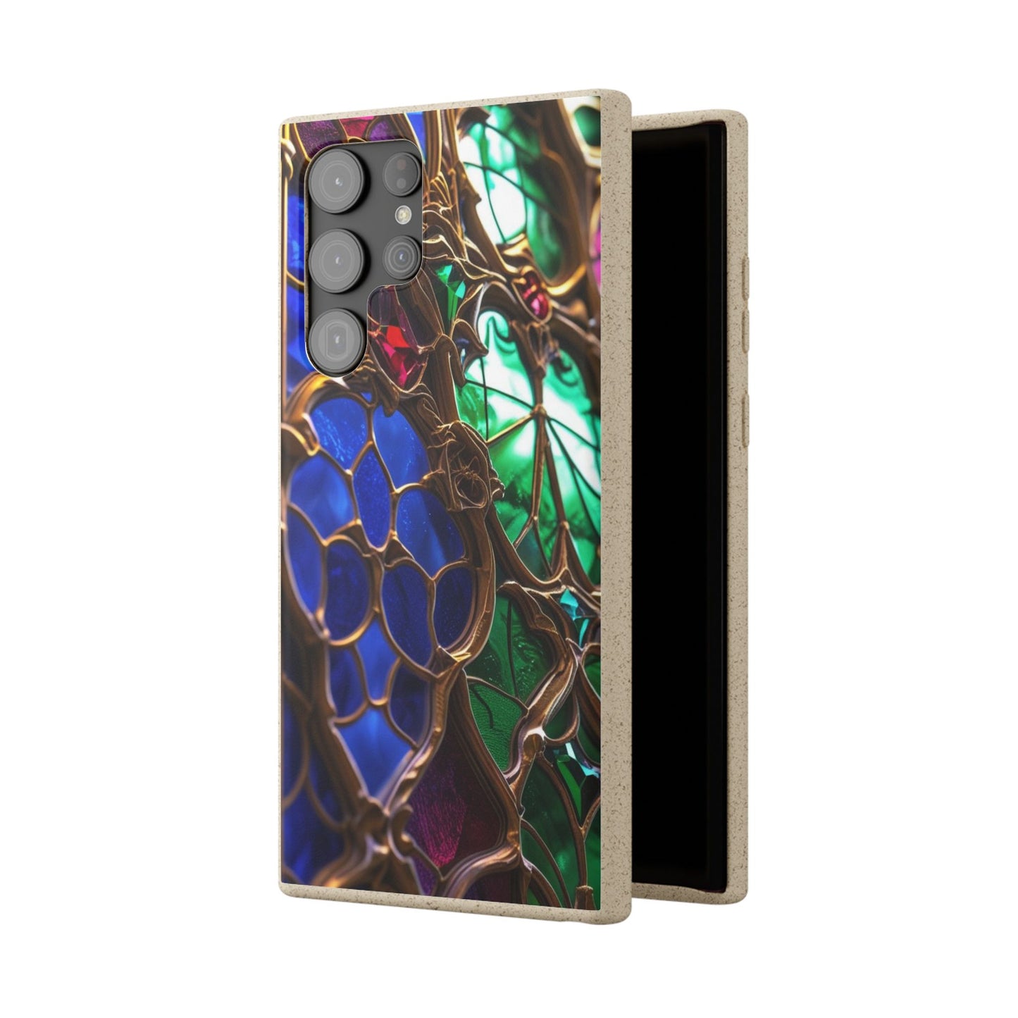 Eco-Friendly Biodegradable Phone Case - Stained Glass