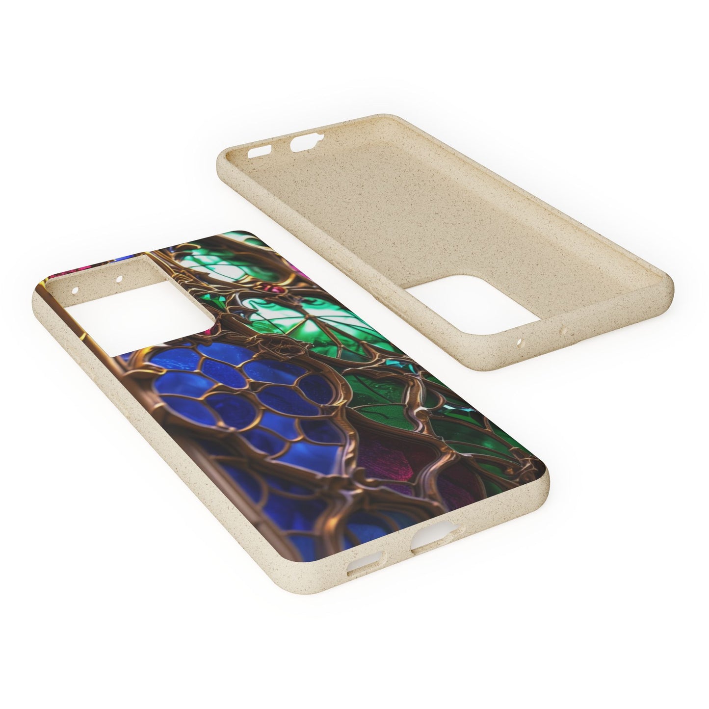 Eco-Friendly Biodegradable Phone Case - Stained Glass