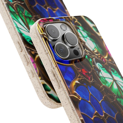 Eco-Friendly Biodegradable Phone Case - Stained Glass