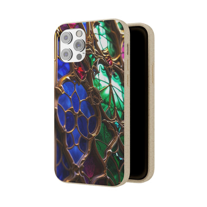 Eco-Friendly Biodegradable Phone Case - Stained Glass