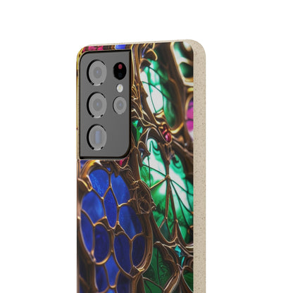 Eco-Friendly Biodegradable Phone Case - Stained Glass