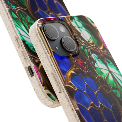 Eco-Friendly Biodegradable Phone Case - Stained Glass
