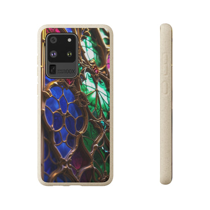 Eco-Friendly Biodegradable Phone Case - Stained Glass