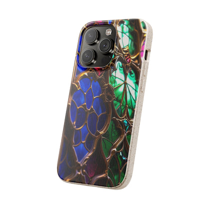 Eco-Friendly Biodegradable Phone Case - Stained Glass