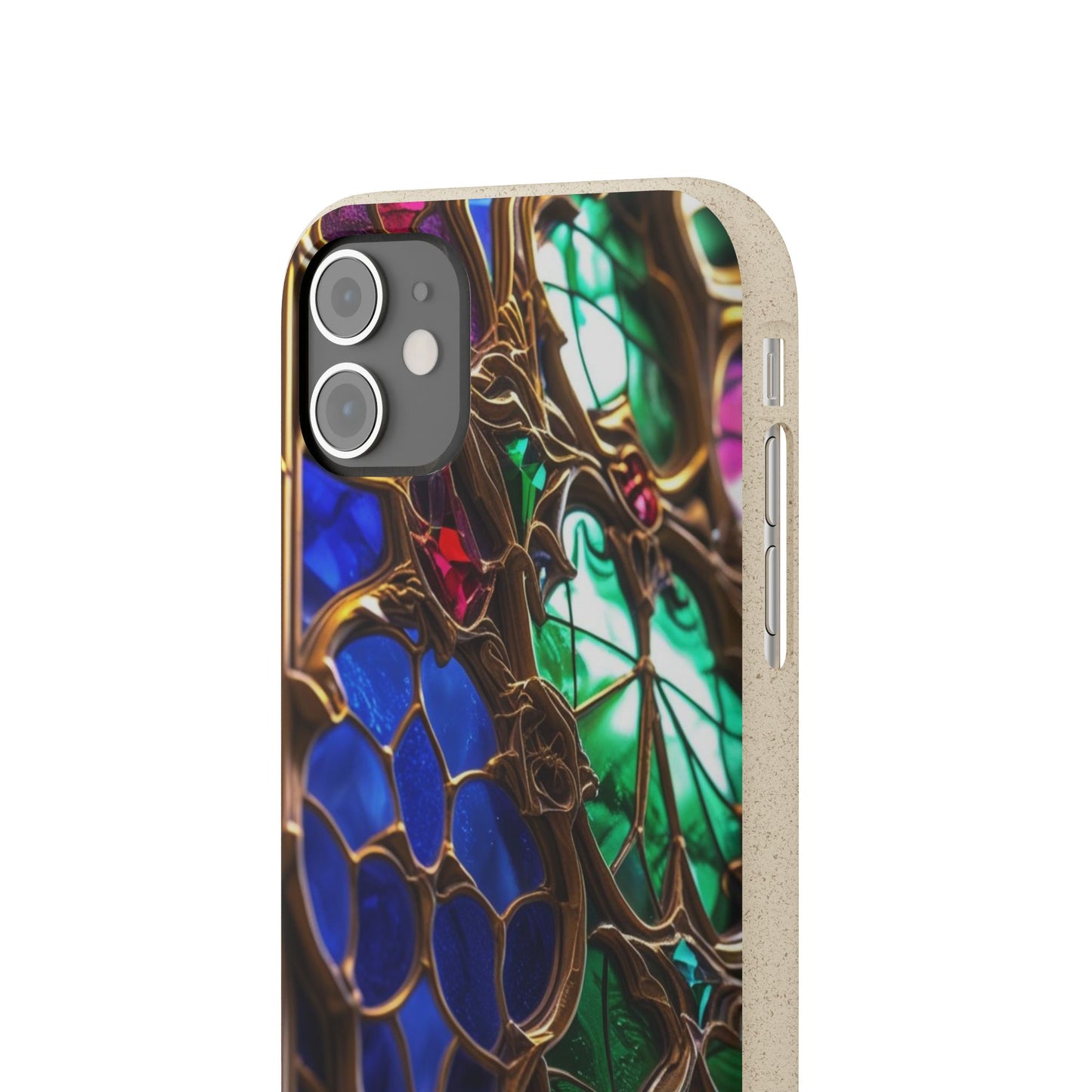 Eco-Friendly Biodegradable Phone Case - Stained Glass
