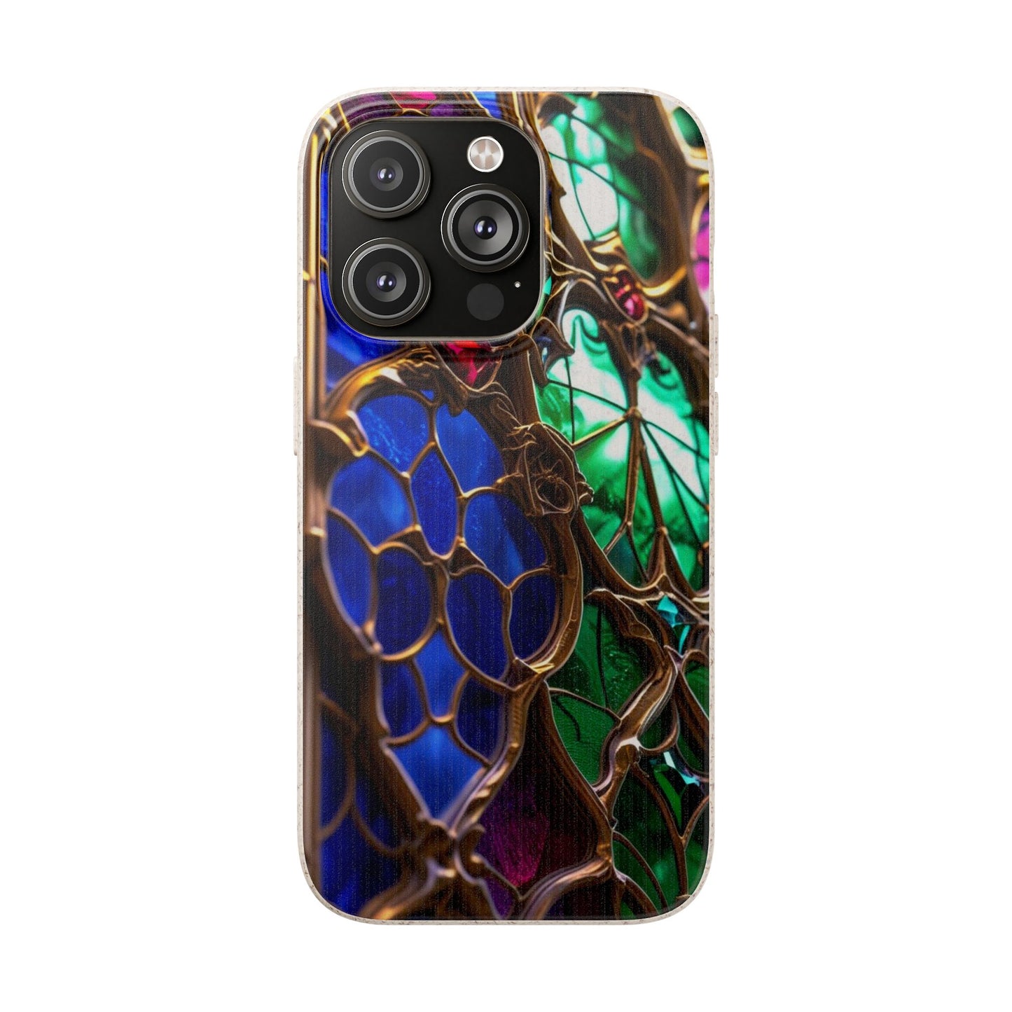 Eco-Friendly Biodegradable Phone Case - Stained Glass