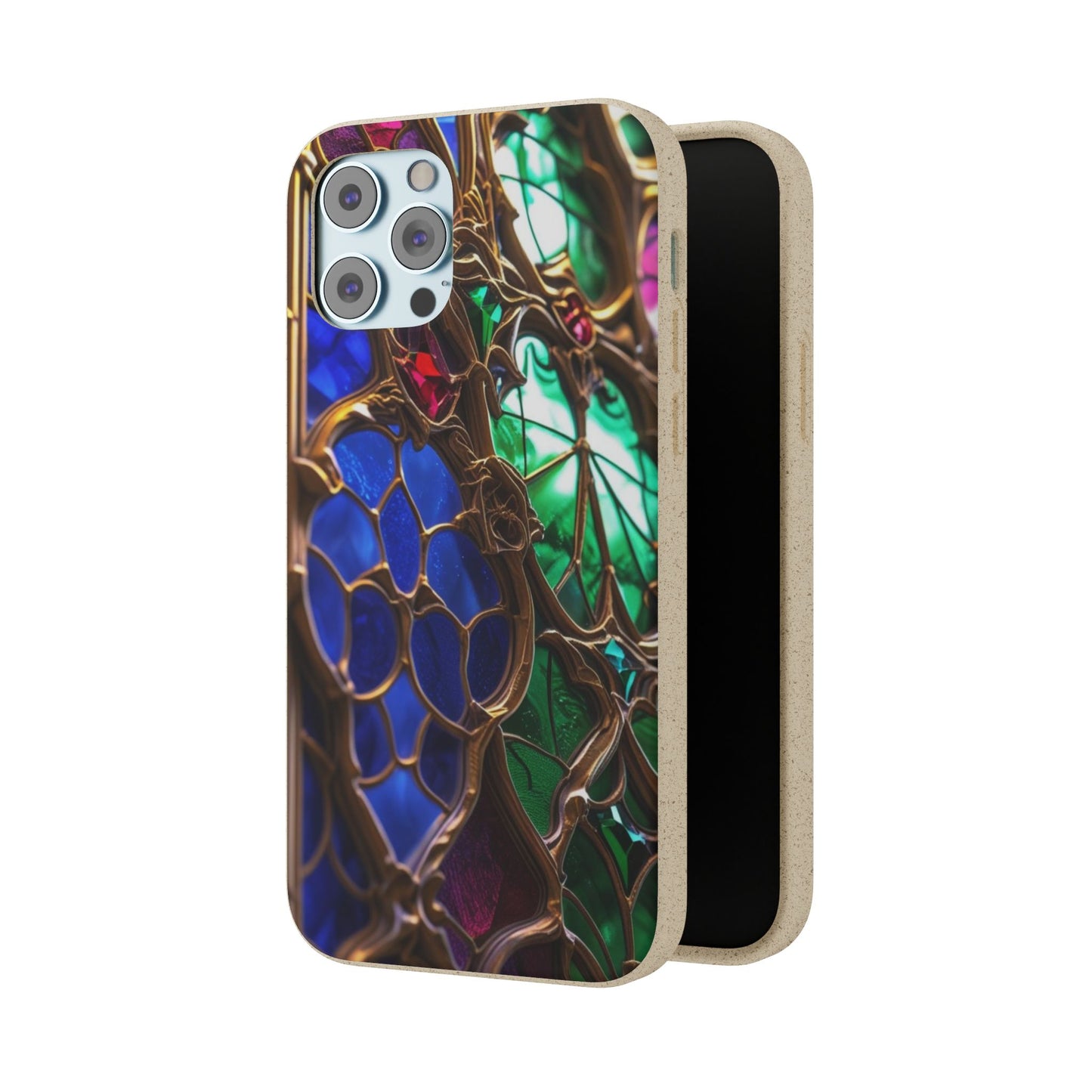 Eco-Friendly Biodegradable Phone Case - Stained Glass