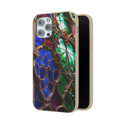 Eco-Friendly Biodegradable Phone Case - Stained Glass